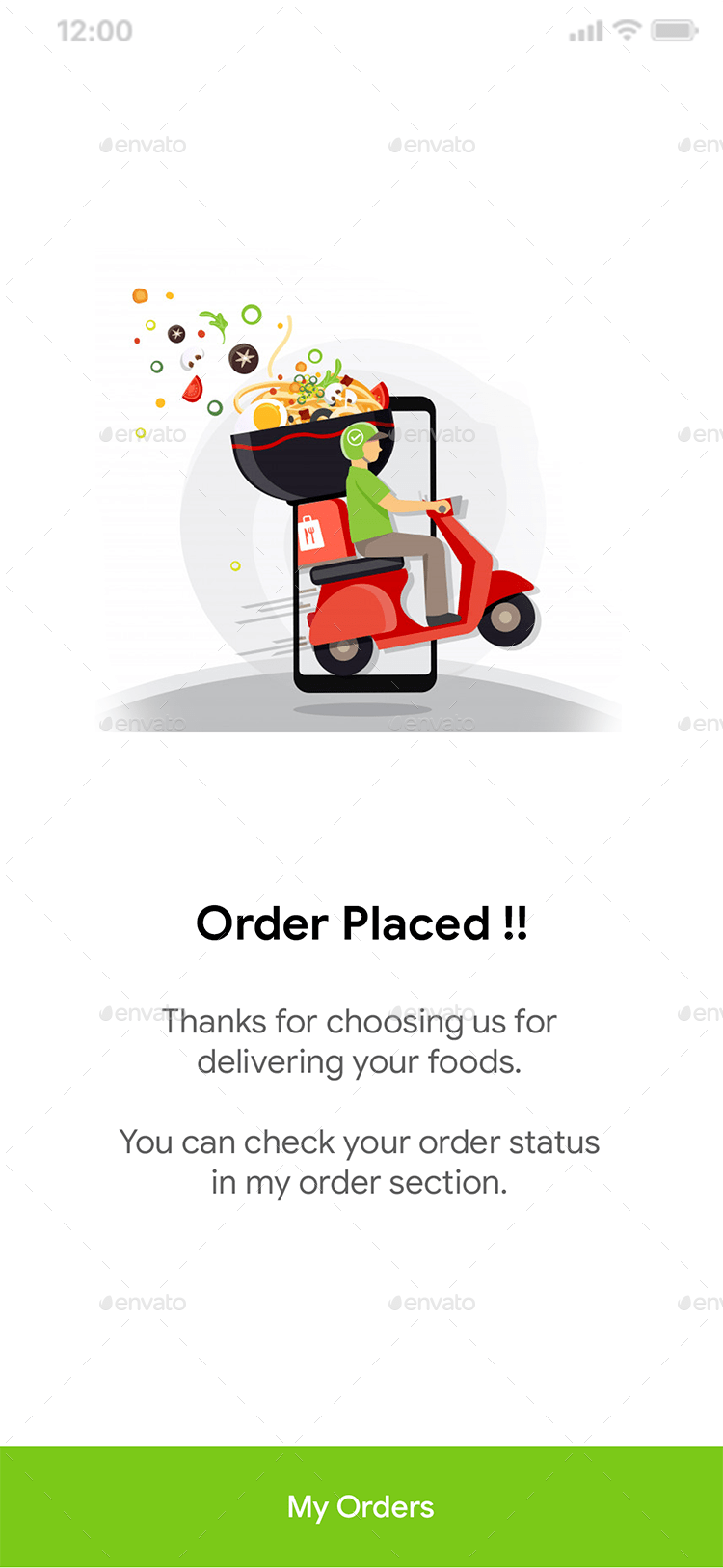 3 Apps UI Kit Multi Restaurant Food Ordering App UI Online Food